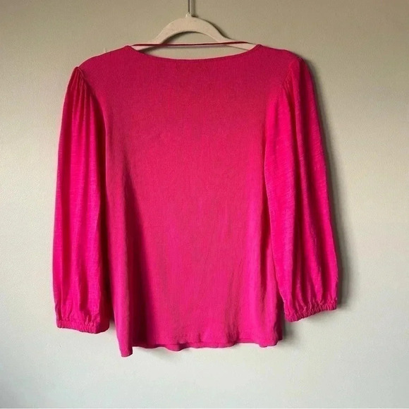 Anthropologie | Sanctuary Pink Ribbed  Top - Picture 4 of 7